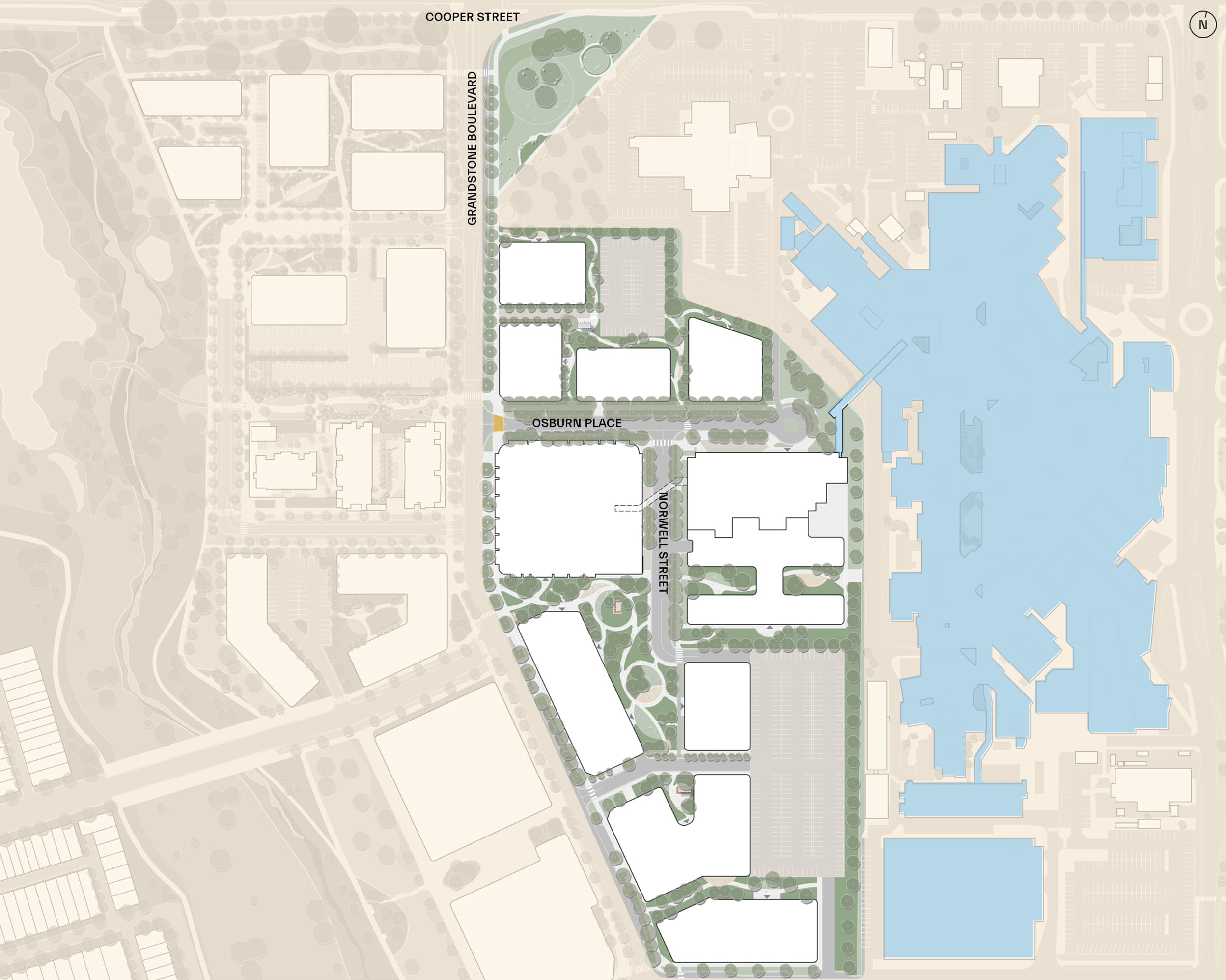 Map northern-hospital